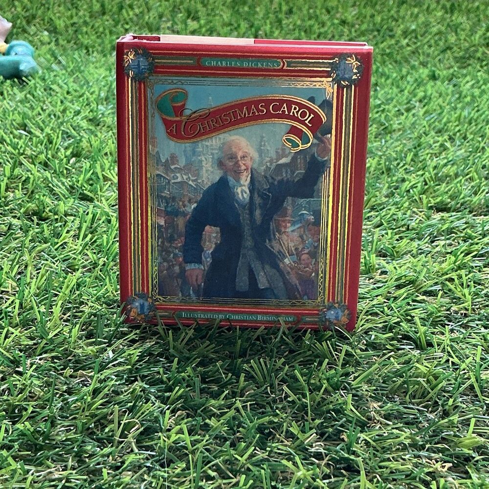 A Christmas Carol Charles Dickens Miniature Book Christian Birmingham 2000